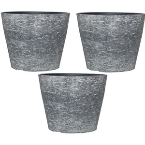 Stone-Effect Planter Flower Pot