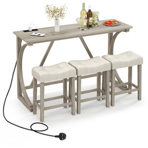 4-Piece Bar Table Set