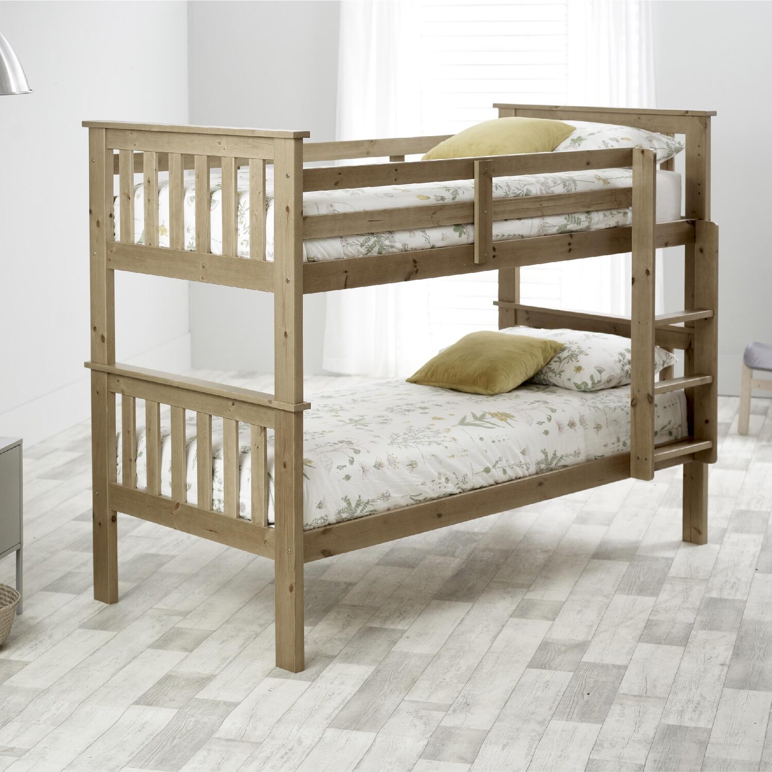 Erin Wooden Bunk Bed - Pine