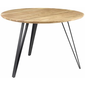 Solid Acacia Wood Dining Kitchen Table Natural