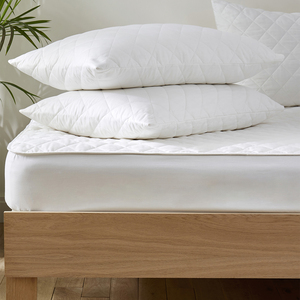 Martex Naturals Cotton Quilted Mattress and Pillow Protector Set
