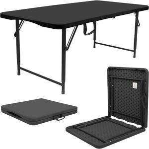 Height Adjustable Folding Trestle Table - 120cm (4ft)