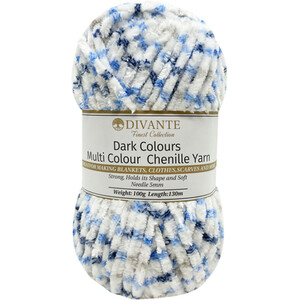 Multi Colour Chenille Yarn