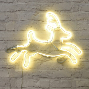 LED Leaping Stag Rope Light