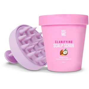 Clarifying and Exfoliating Scalp Scrub and Brush