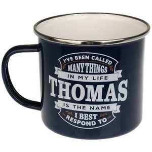 Enamel Thomas Coffee Mug