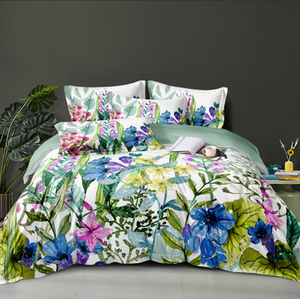 Trixie Floral Printed Duvet Set