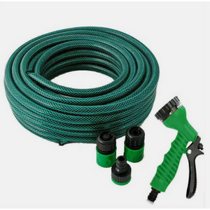 30m Reinforced Hose Pipe with Spray Gun