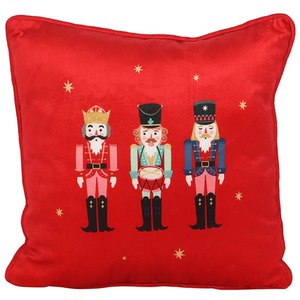Square Nutcracker Cushion 35cm