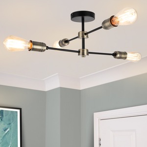 COSYLYTE Linton 4 Light Adjustable Ceiling Light