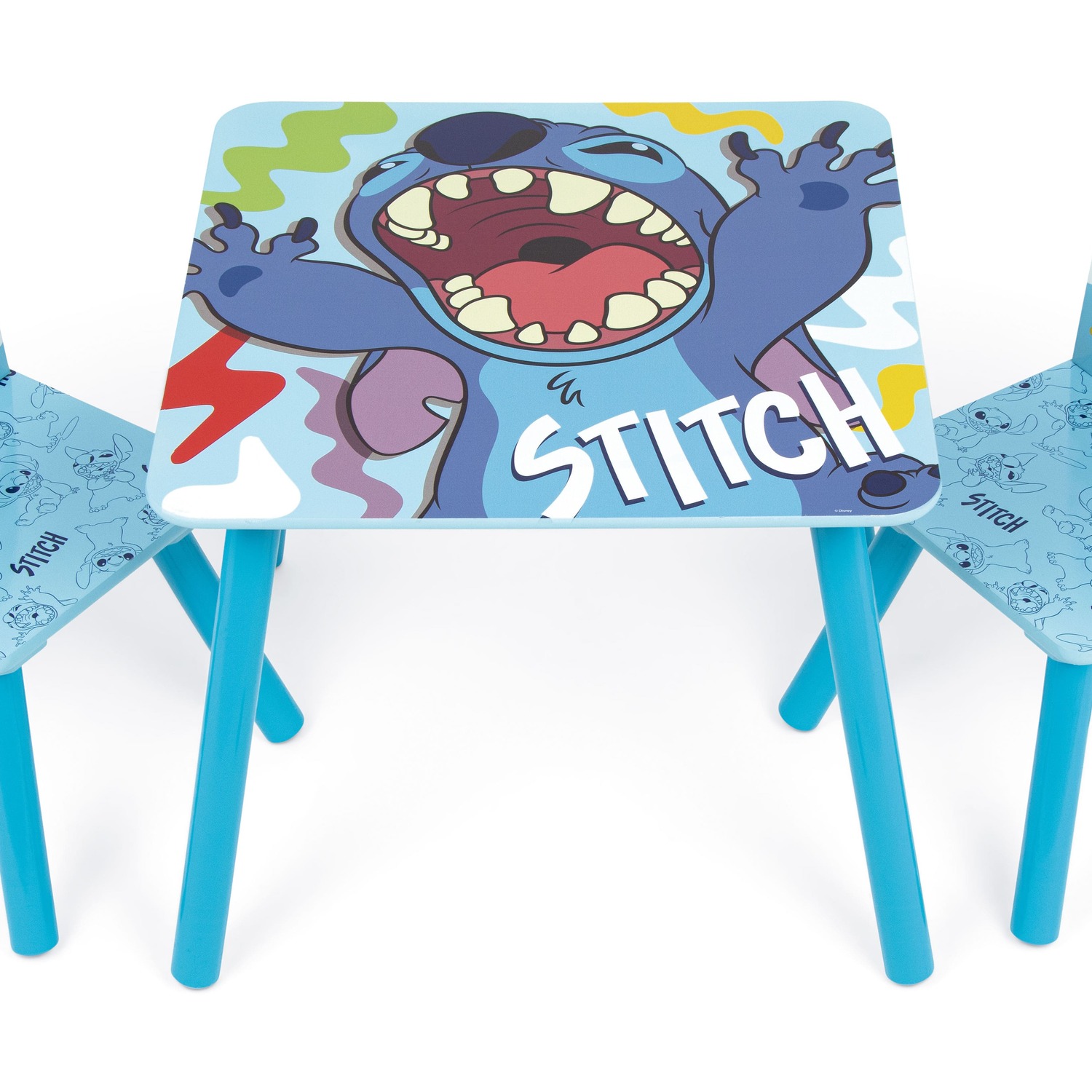 Stich Table Lilo and Stitch Wooden Table and 2 chairs set