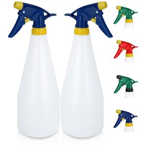 1 Litre Empty Spray Bottle for Cleaning Set of 2