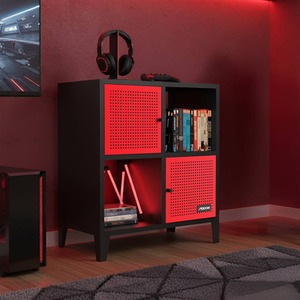 Mesh-Tek Square 4 Cube Storage Cabinet