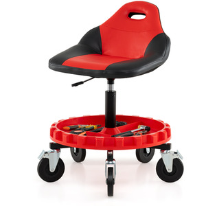 Rolling Garage Stool