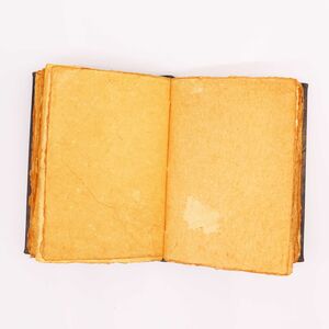 Heafty Tan Book Zinc Pentagon Decor 200 Deckle Edges Pages