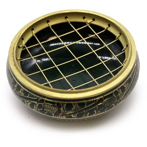 Chakra Charcoal Incense Jar Heart