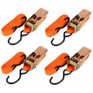 Heavy Duty Ratchet Straps 4 Pack