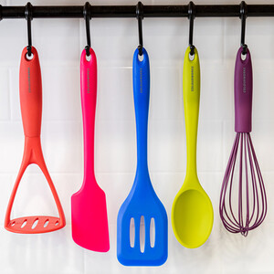 Colourworks Brights 5 Piece Complete Kitchen Utensil Set