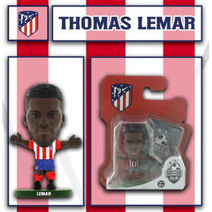 SoccerStarz Atletico Madrid Thomas Lemar - Home Kit  Classic  5cm Figure