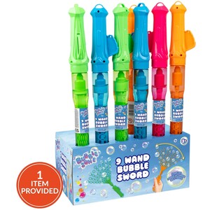 Bubble Sword with 9 Wands