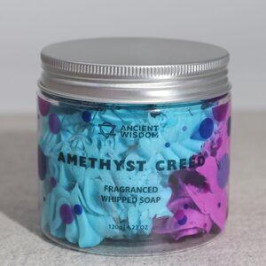 Amethyst Creed Whipped Cream Soap Refreshing Moisturizing Cleanser