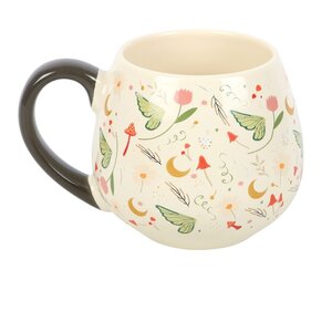 Fairy Folklore Garden Mug Ceramic Fairycore Coffee Cup