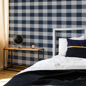Superfresco Glamorous Check Wallpaper