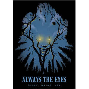 IT Welcome to Derry Limited Edition Pennywise Art Print