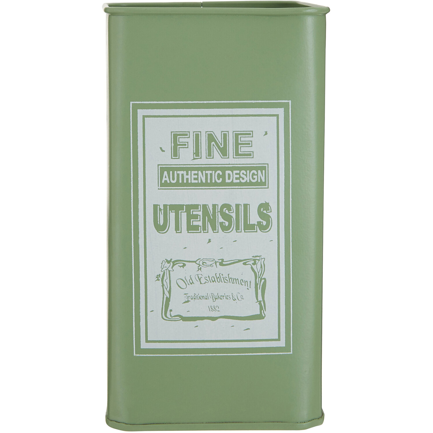 Whitby Green Utensil Canister - Green