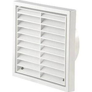 Airvent AIRVENT FIXED GRILLE 100mm White - 401907/4822W - Perfect for Ventilation