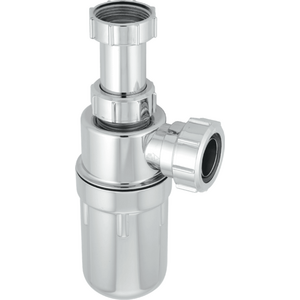 McAlpine A10AR-CP Plastic Resealing Adjustable Inlet Bottle Trap - 1.25 inch