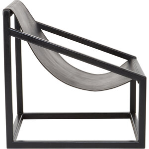 Kendari Black Cubic Frame Chair