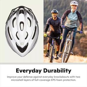 Schwinn Adjustable Safety Bike Helmet  Age 14+ - Blue