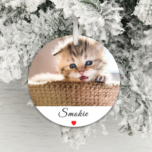 Personalised Pet Photo Upload Decoration