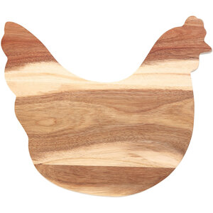 Socorro Cream Edge Hen Chopping and Serving Board