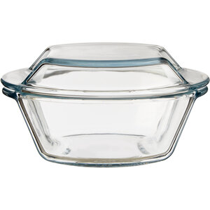 Small Round Glass Casserole Dish