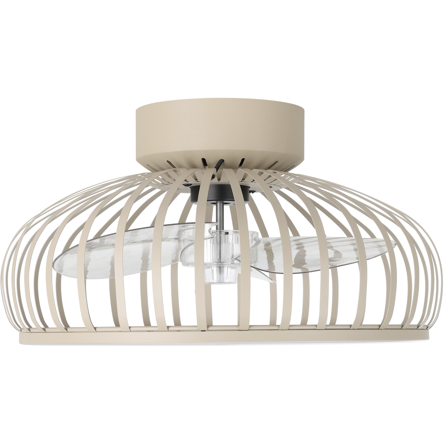 Eglo Mogano Steel Ceiling Light With Fan Sandy - Beige