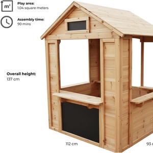 Wooden Playhouse Cafe Shop