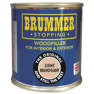 Brummer Wood Filler Light Mahogany 250g