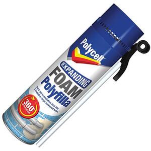 Polycell Expanding Foam Filler 300Ml