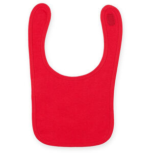 Larkwood Baby Unisex Plain & Contrast Bib (Pack of 2)
