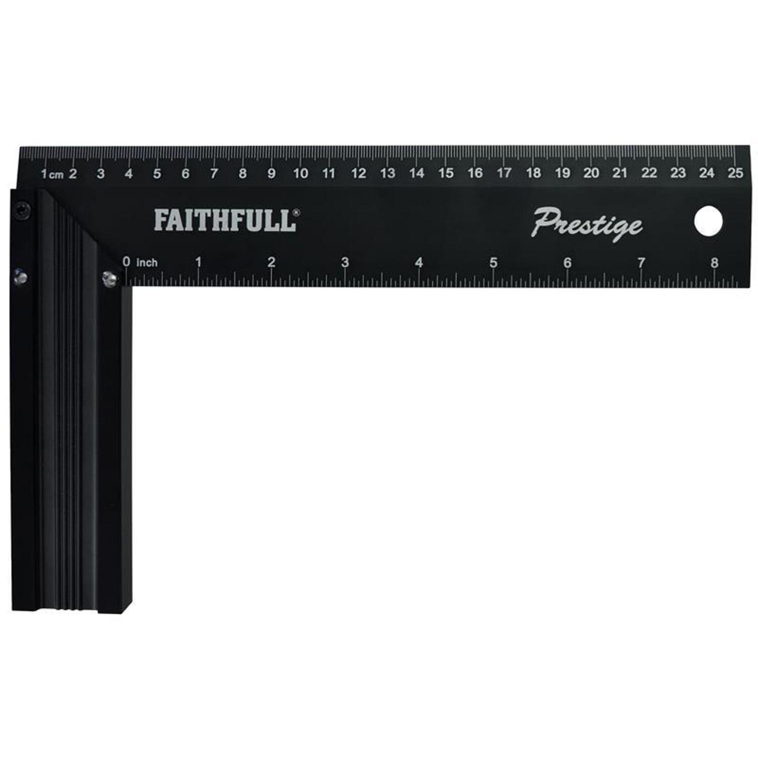 Faithfull Black Prestige Try Square 250Mm Aluminium Faics10cnc - Image 12