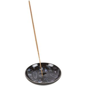 Something Different Crystal Witch Plate Incense Holder