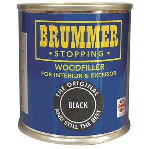 Brummer Wood Filler Black 250g