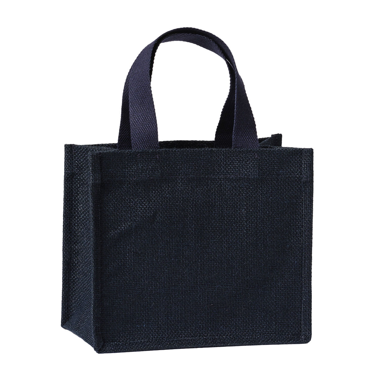 Nutshell Plain Jute Tote - French Navy