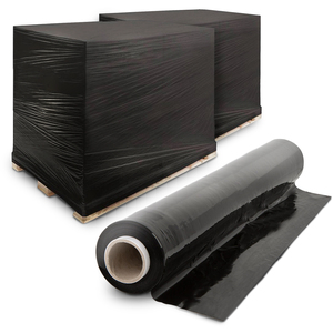 MERRIMEN Pallet Stretch Wrap Roll 400mm x 150m - 17 Micron Tear-Resistant