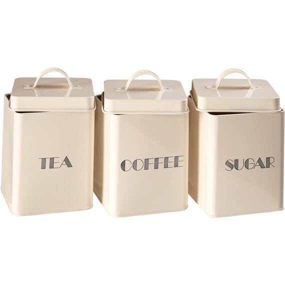 Easton 5 Piece Cream Kitchen Storage Set