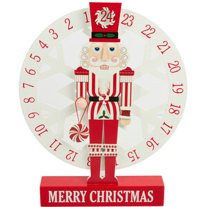 Nutcracker Wheel Christmas Countdown