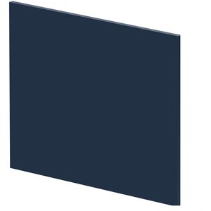 700mm Square MFC Reversible Shower Bath End Panel - Matt Electric Blue