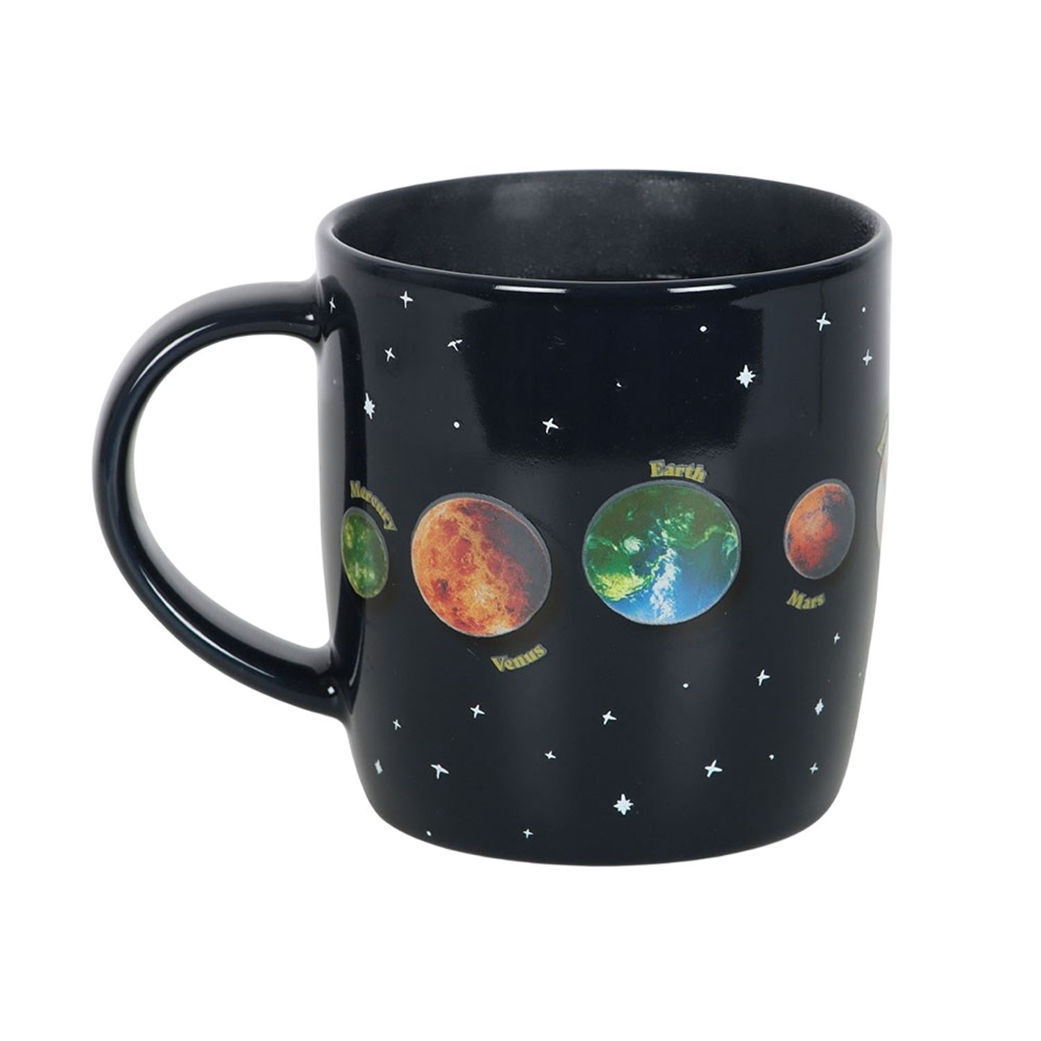 Something Different Solar System 500Ml Heat Changing Mug - Blue/Green/Orange